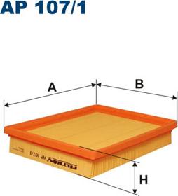 Filtron AP107/1 - Filtro aria autozon.pro