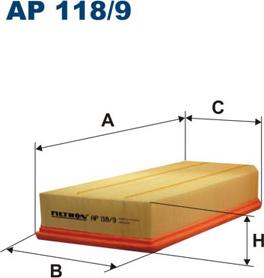 Filtron AP118/9 - Filtro aria autozon.pro