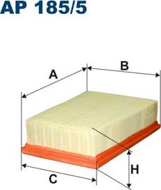 Filtron AP185/5 - Filtro aria autozon.pro