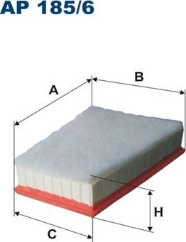 Filtron AP185/6 - Filtro aria autozon.pro