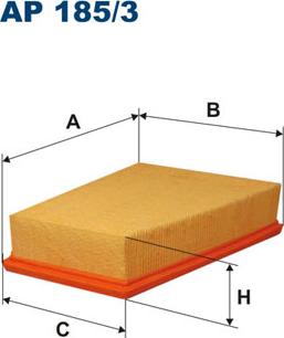 Filtron AP185/3 - Filtro aria autozon.pro