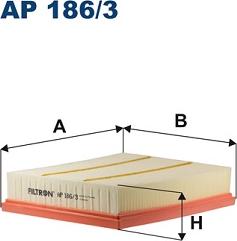 Filtron AP 186/3 - Filtro aria autozon.pro