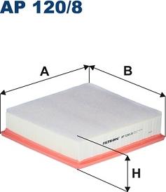 Filtron AP 120/8 - Filtro aria autozon.pro