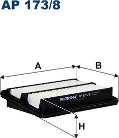 Filtron AP 173/8 - Filtro aria autozon.pro