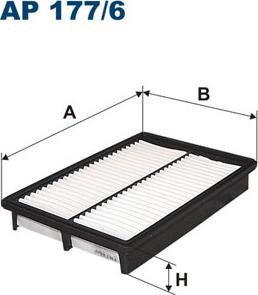 Filtron AP177/6 - Filtro aria autozon.pro