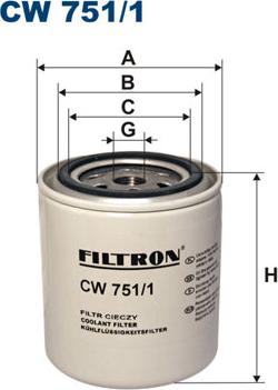 Filtron CW751/1 - Filtro refrigerante autozon.pro