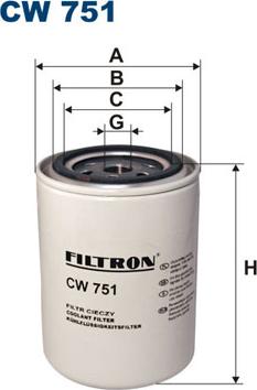 Filtron CW751 - Filtro refrigerante autozon.pro