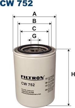 Filtron CW752 - Filtro refrigerante autozon.pro