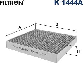 Filtron K 1444A - Filtro, Aria abitacolo autozon.pro