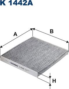 Filtron K 1442A - Filtro, Aria abitacolo autozon.pro