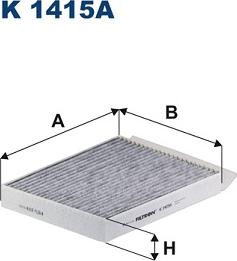 Filtron K 1415A - Filtro, Aria abitacolo autozon.pro