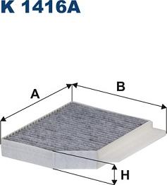 Filtron K 1416A - Filtro, Aria abitacolo autozon.pro