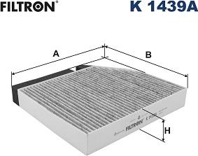 Filtron K 1439A - Filtro, Aria abitacolo autozon.pro