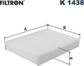 Filtron K 1438 - Filtro, Aria abitacolo autozon.pro