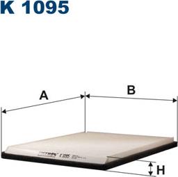 Filtron K1095 - Filtro, Aria abitacolo autozon.pro