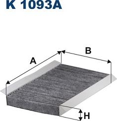 Filtron K1093A - Filtro, Aria abitacolo autozon.pro