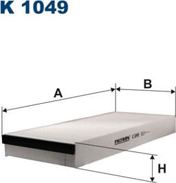 Filtron K1049 - Filtro, Aria abitacolo autozon.pro