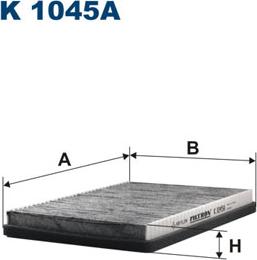 Filtron K1045A - Filtro, Aria abitacolo autozon.pro