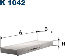 Filtron K1042 - Filtro, Aria abitacolo autozon.pro