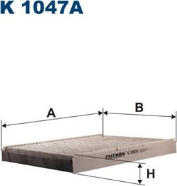 Filtron K1047A - Filtro, Aria abitacolo autozon.pro