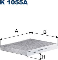 Filtron K 1055A - Filtro, Aria abitacolo autozon.pro