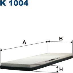 Filtron K1004 - Filtro, Aria abitacolo autozon.pro