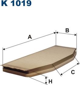 Filtron K1019 - Filtro, Aria abitacolo autozon.pro