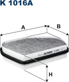 Filtron K1016A - Filtro, Aria abitacolo autozon.pro