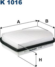 Filtron K1016 - Filtro, Aria abitacolo autozon.pro