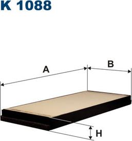 Filtron K1088 - Filtro, Aria abitacolo autozon.pro