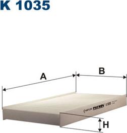 Filtron K1035 - Filtro, Aria abitacolo autozon.pro