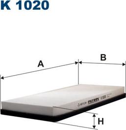 Filtron K1020 - Filtro, Aria abitacolo autozon.pro