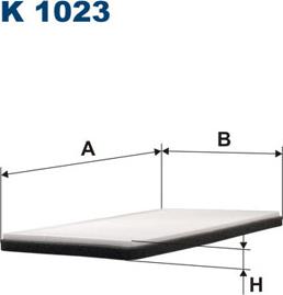 Filtron K1023 - Filtro, Aria abitacolo autozon.pro