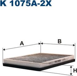 Filtron K1075A-2x - Filtro, Aria abitacolo autozon.pro