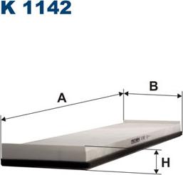 Filtron K1142 - Filtro, Aria abitacolo autozon.pro