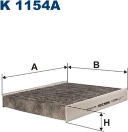 Filtron K1154A - Filtro, Aria abitacolo autozon.pro