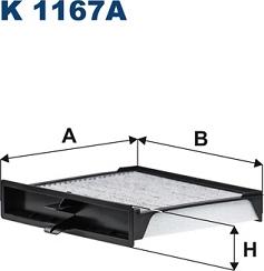 Filtron K 1167A - Filtro, Aria abitacolo autozon.pro