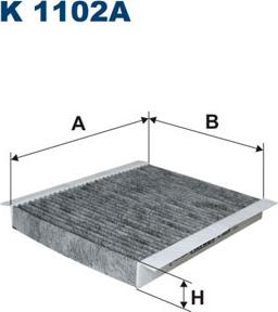 Filtron K1102A - Filtro, Aria abitacolo autozon.pro