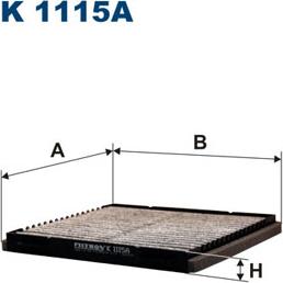 Filtron K1115A - Filtro, Aria abitacolo autozon.pro