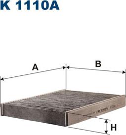 Filtron K1110A - Filtro, Aria abitacolo autozon.pro