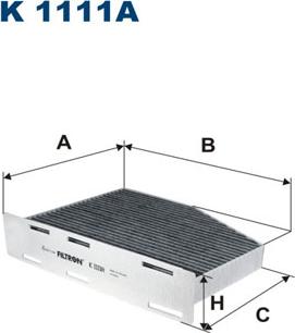 Filtron K1111A - Filtro, Aria abitacolo autozon.pro