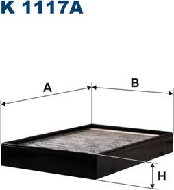 Filtron K1117A - Filtro, Aria abitacolo autozon.pro