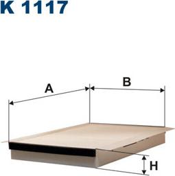 Filtron K1117 - Filtro, Aria abitacolo autozon.pro