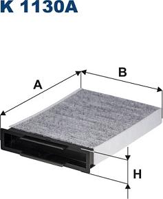 Filtron K1130A - Filtro, Aria abitacolo autozon.pro