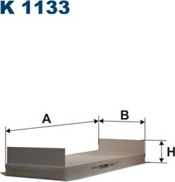 Filtron K1133 - Filtro, Aria abitacolo autozon.pro