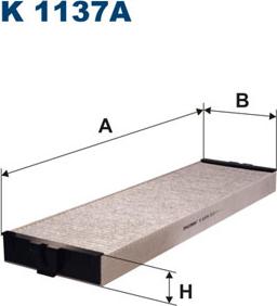 Filtron K1137A - Filtro, Aria abitacolo autozon.pro