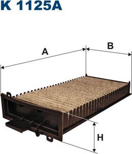 Filtron K1125A - Filtro, Aria abitacolo autozon.pro
