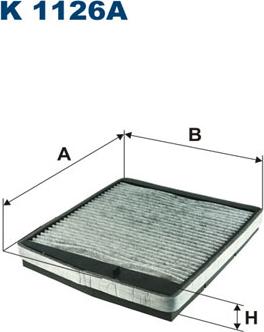 Filtron K1126A - Filtro, Aria abitacolo autozon.pro