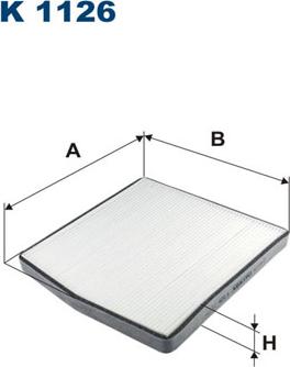 Filtron K1126 - Filtro, Aria abitacolo autozon.pro