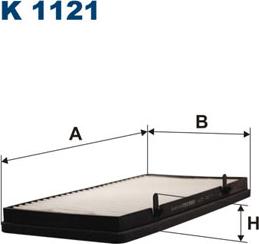 Filtron K1121 - Filtro, Aria abitacolo autozon.pro